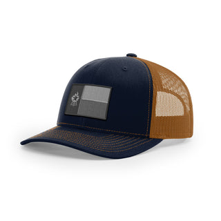 Texas Flag BBQ Trucker Hat - Mono | Backyard Republic™