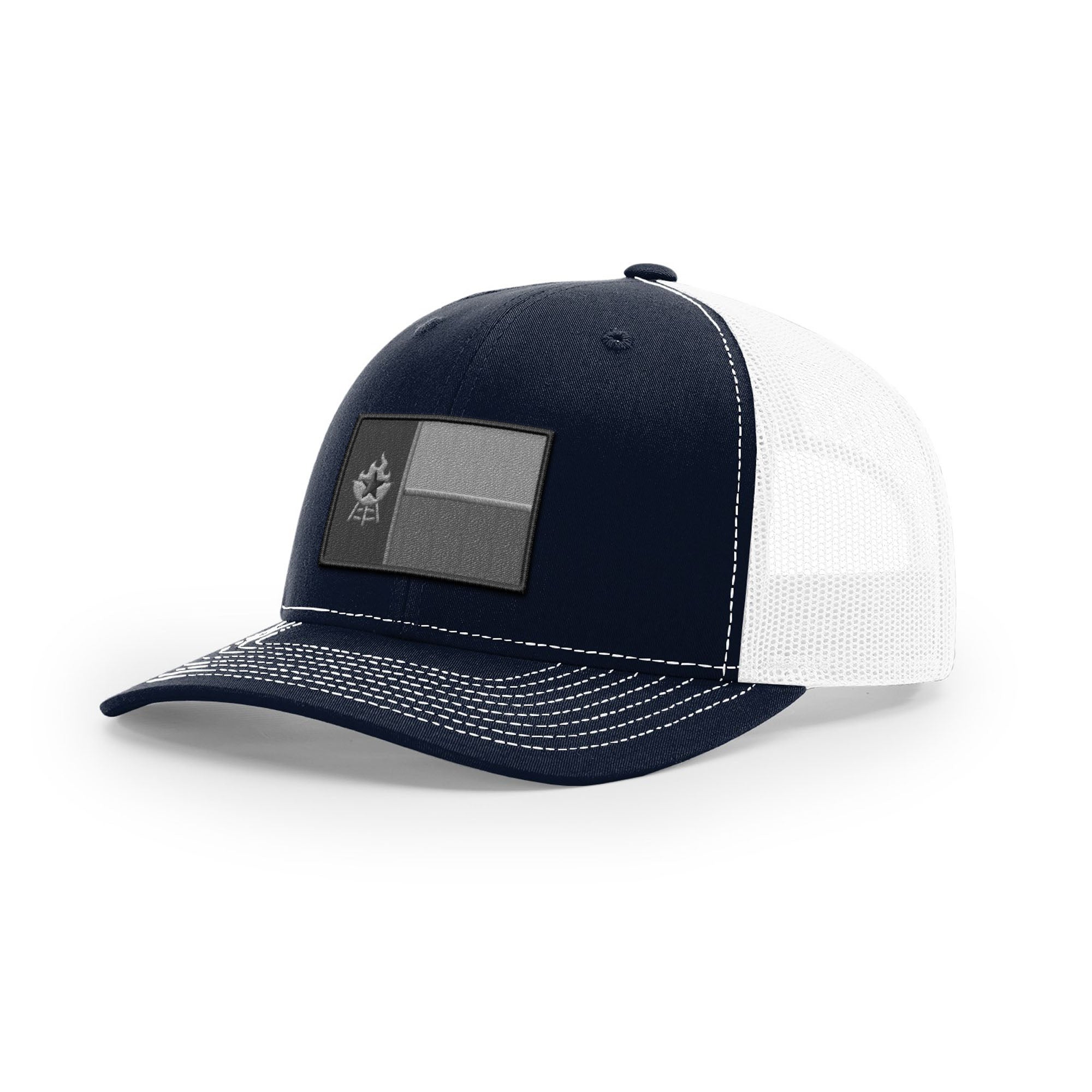 Texas Flag BBQ Trucker Hat - Mono | Backyard Republic™