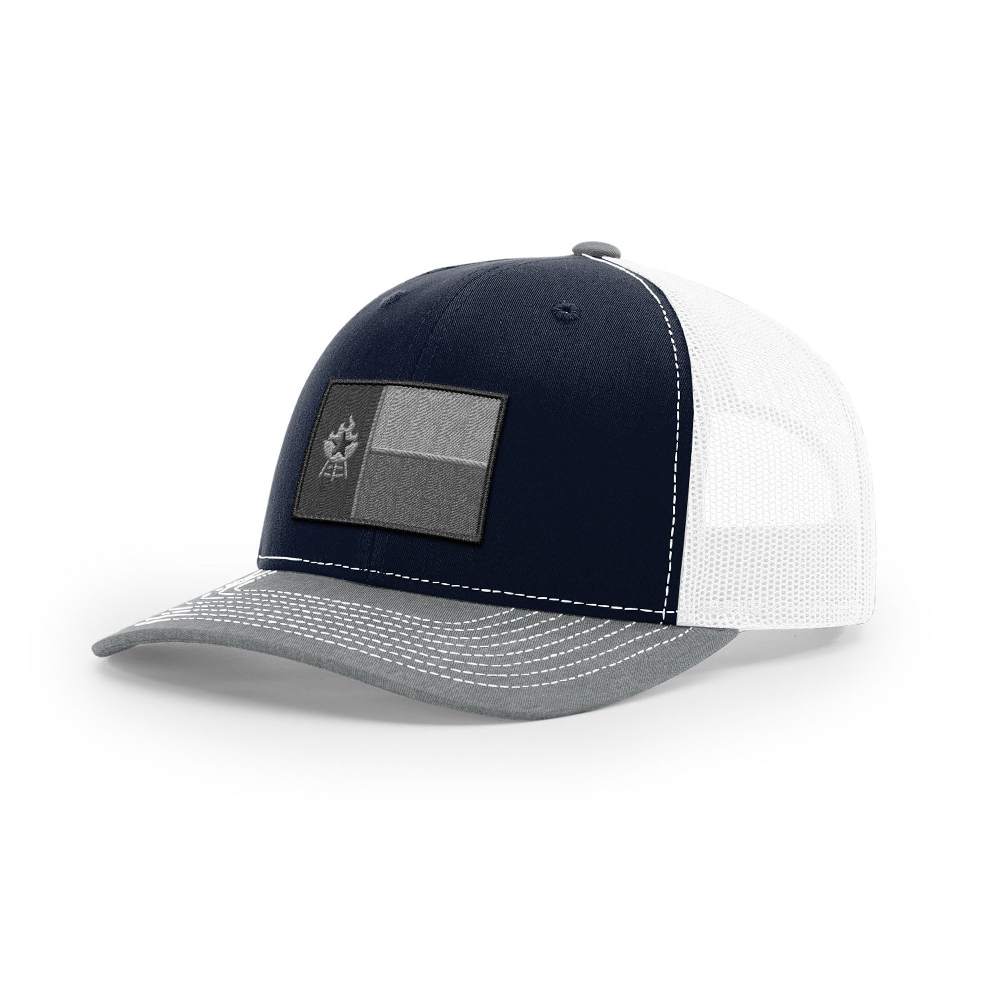 Texas Flag BBQ Trucker Hat - Mono | Backyard Republic™