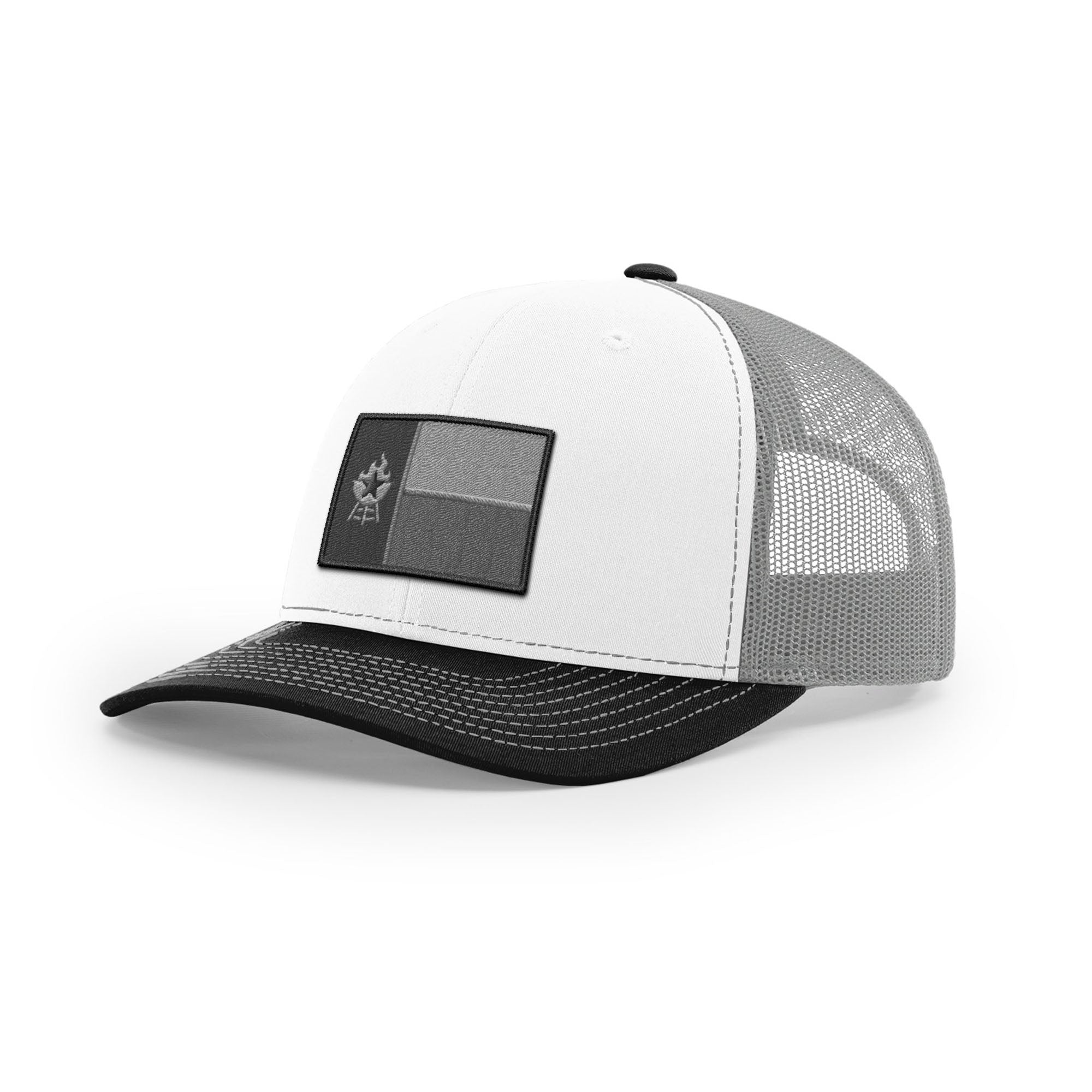 Texas Flag BBQ Trucker Hat - Mono | Backyard Republic™