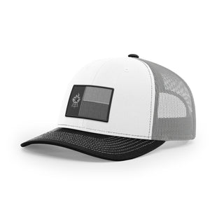 Texas Flag BBQ Trucker Hat - Mono | Backyard Republic™