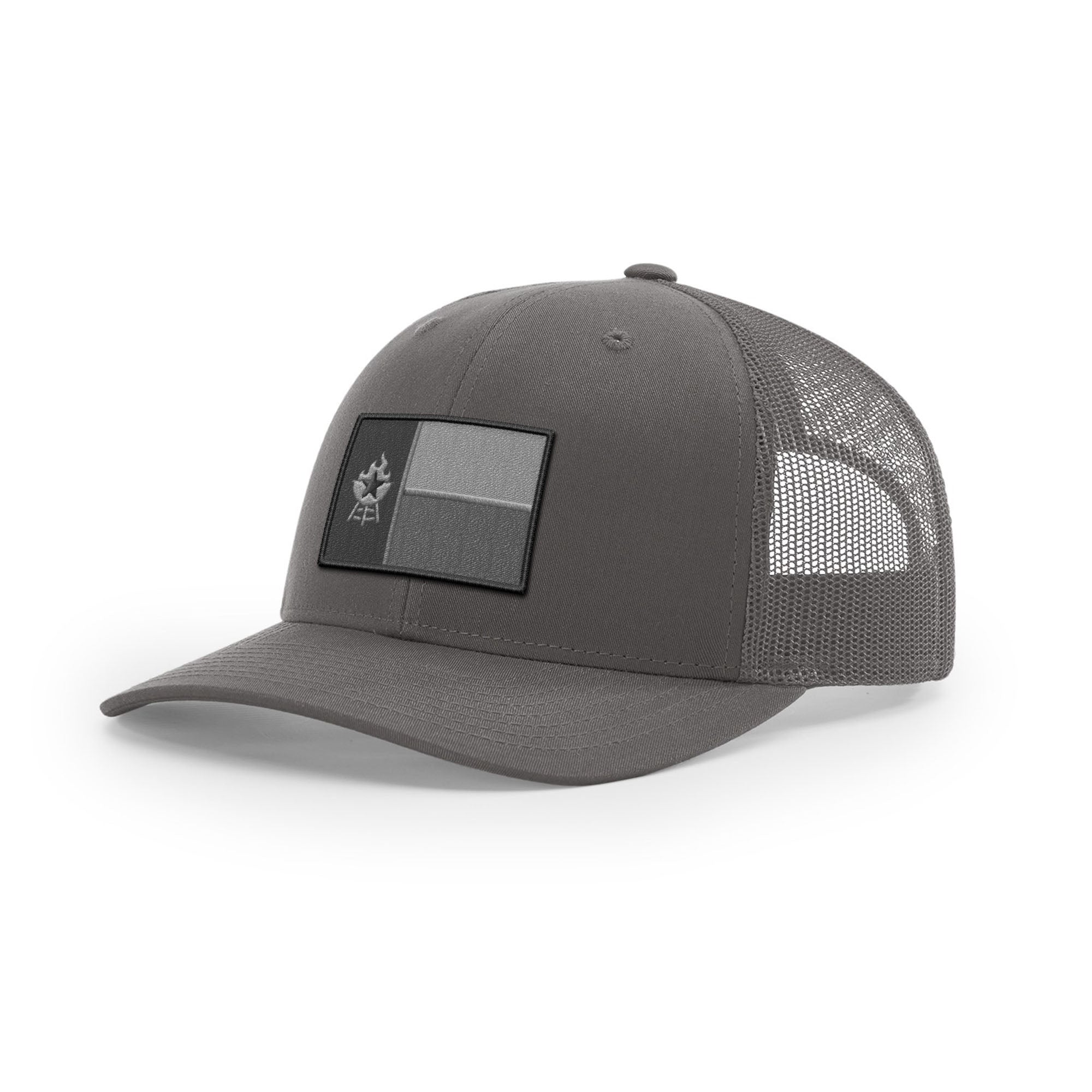 Texas Flag BBQ Trucker Hat - Mono | Backyard Republic™