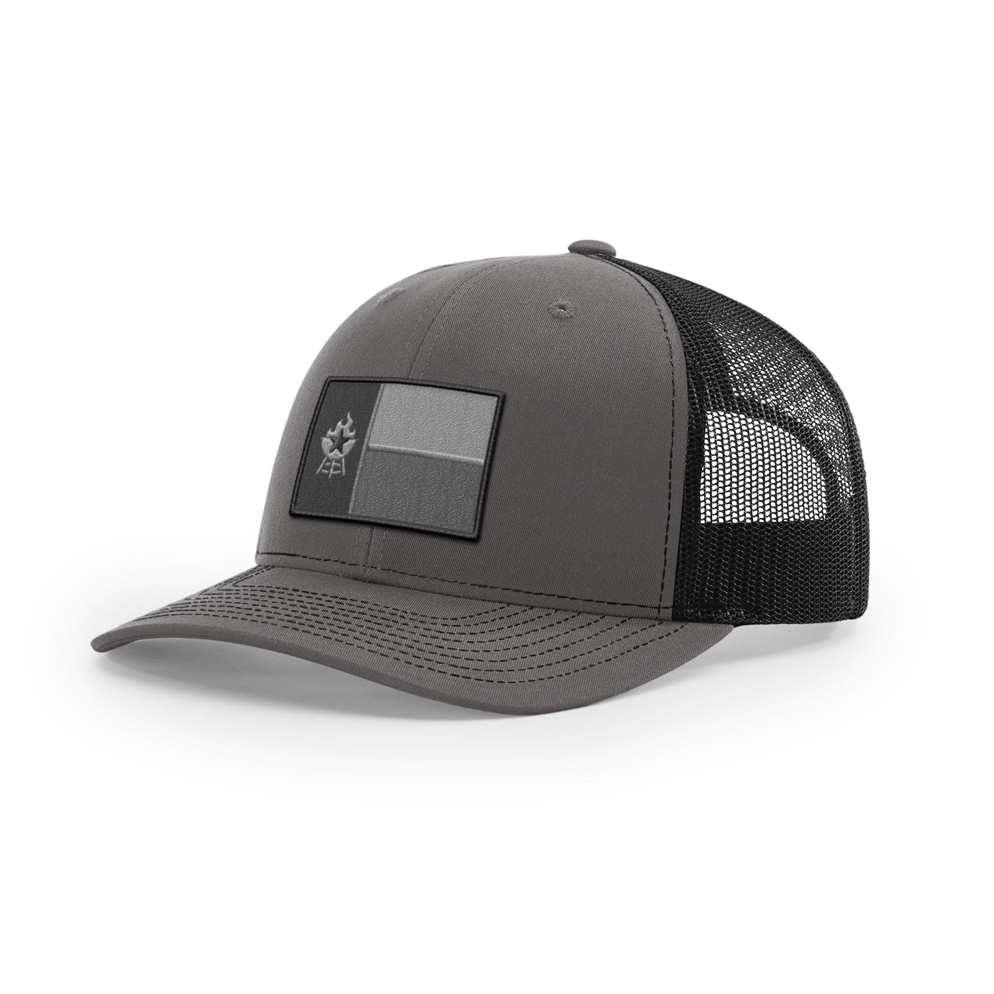 Texas Flag BBQ Trucker Hat - Mono | Backyard Republic™