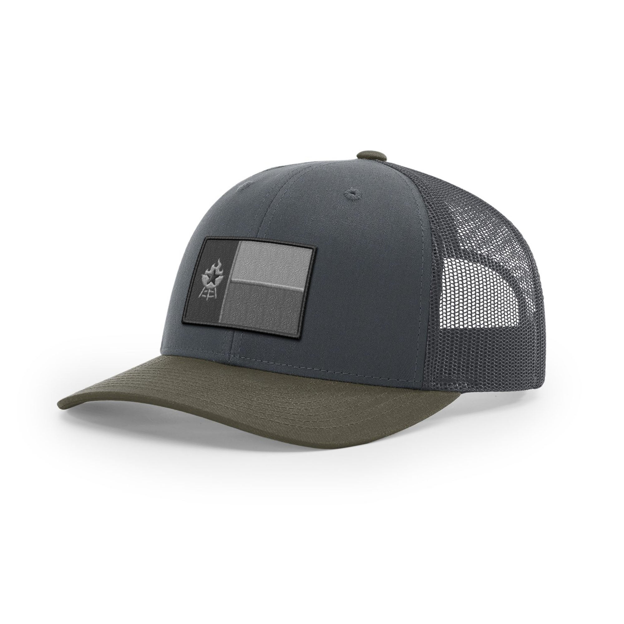 Texas Flag BBQ Trucker Hat - Mono | Backyard Republic™
