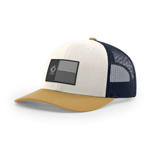 Texas Flag BBQ Trucker Hat - Mono | Backyard Republic™