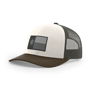 Texas Flag BBQ Trucker Hat - Mono | Backyard Republic™