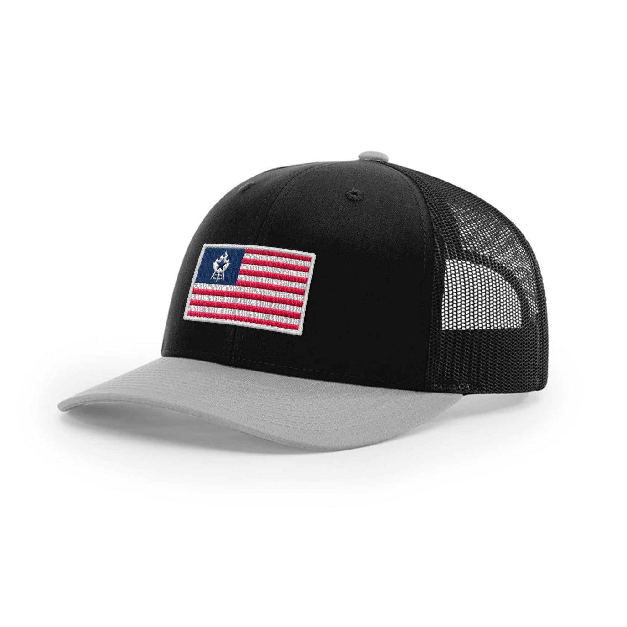 USA Flag BBQ Trucker Hat