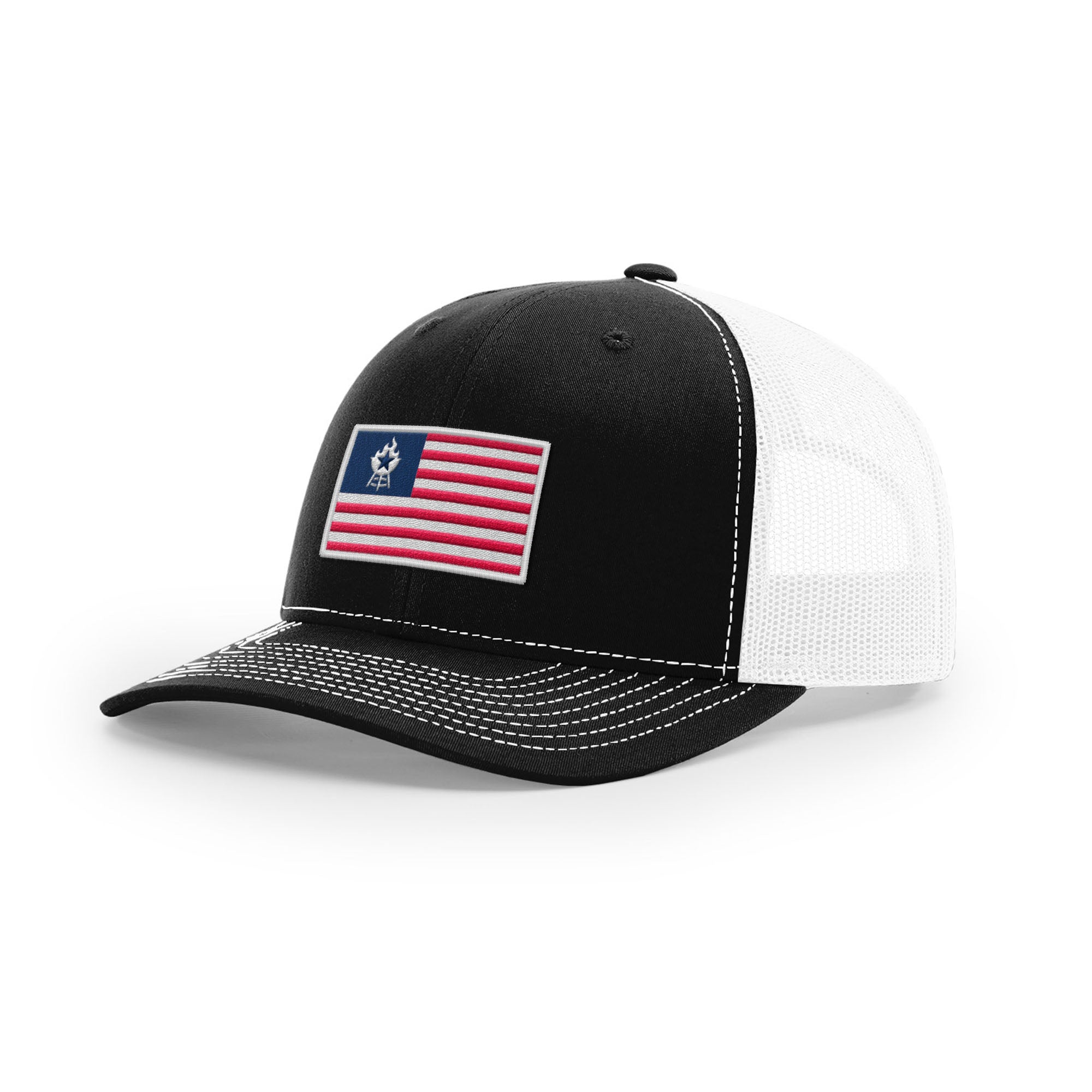 USA Flag BBQ Trucker Hat
