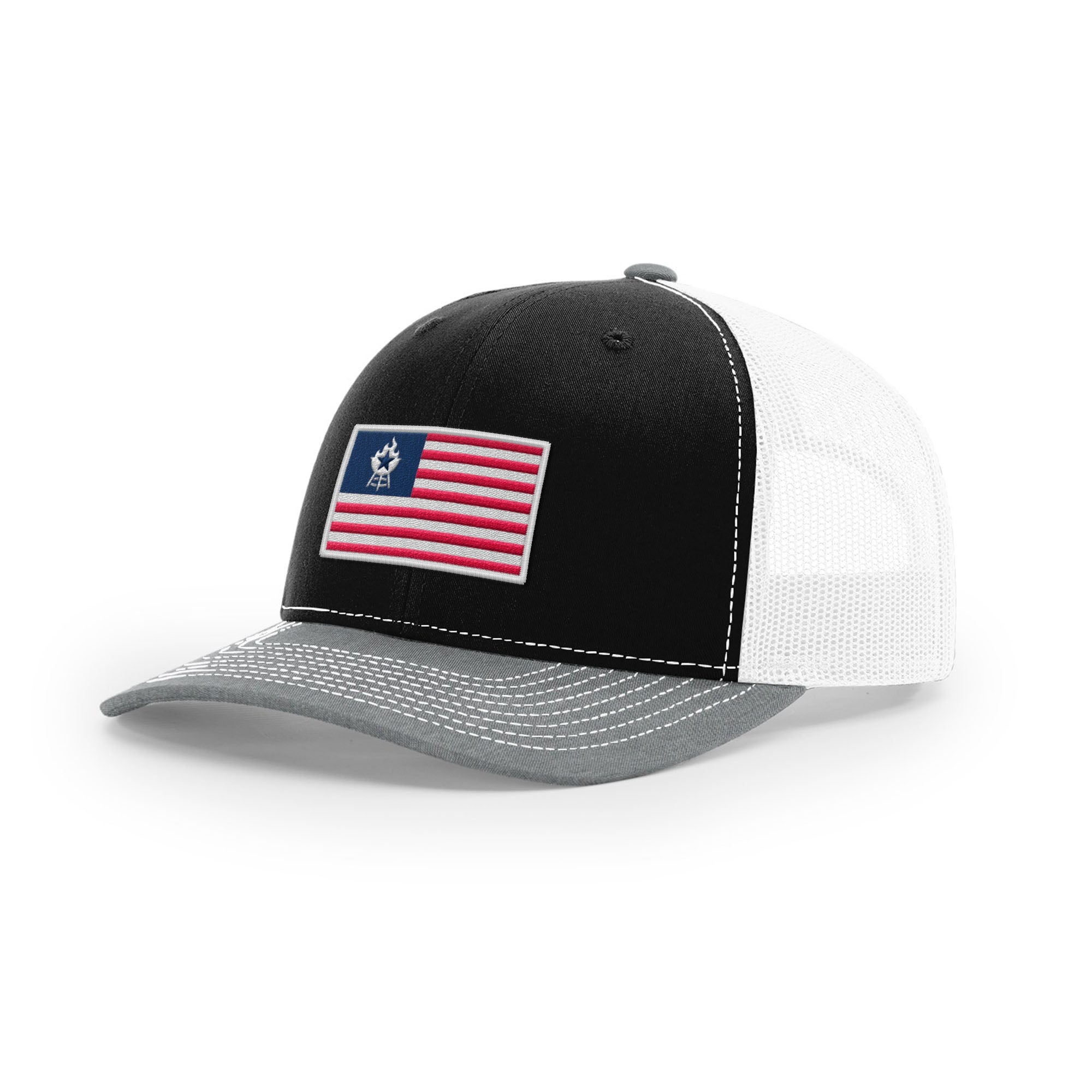 USA Flag BBQ Trucker Hat