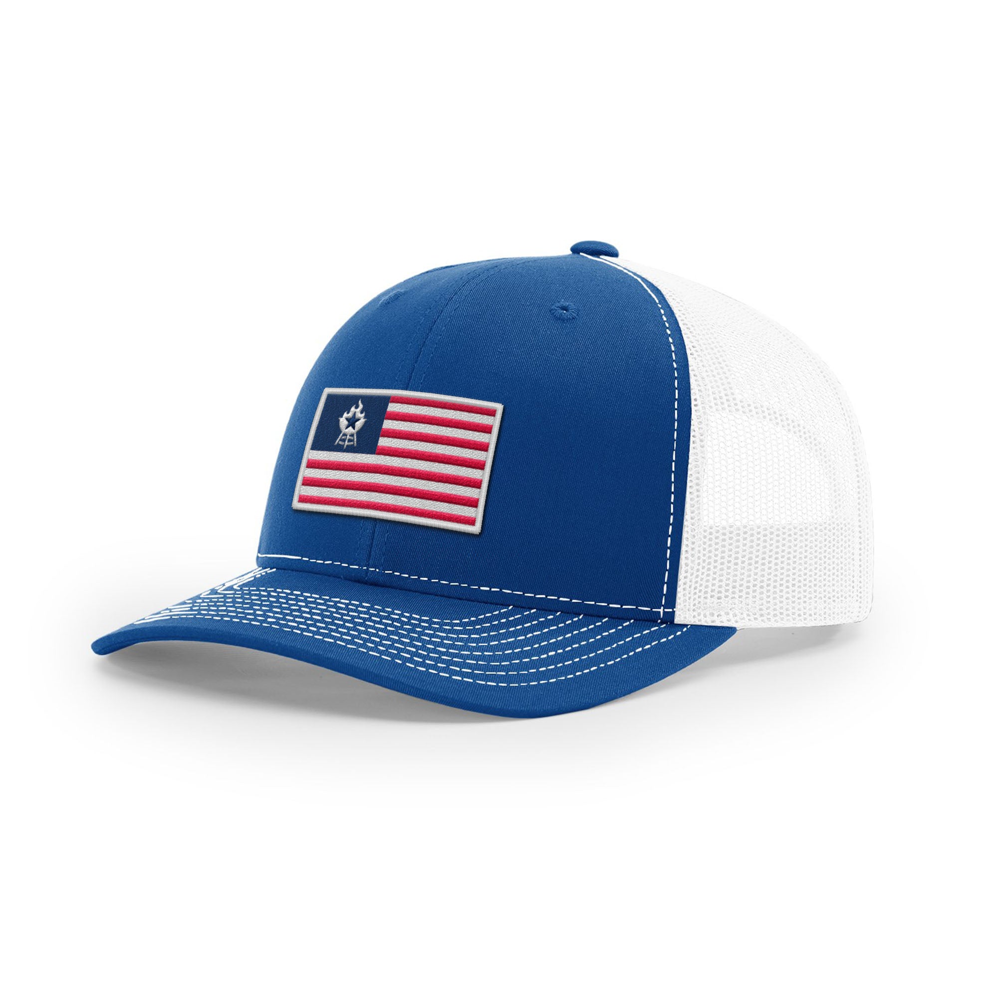 USA Flag BBQ Trucker Hat