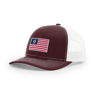 USA Flag BBQ Trucker Hat