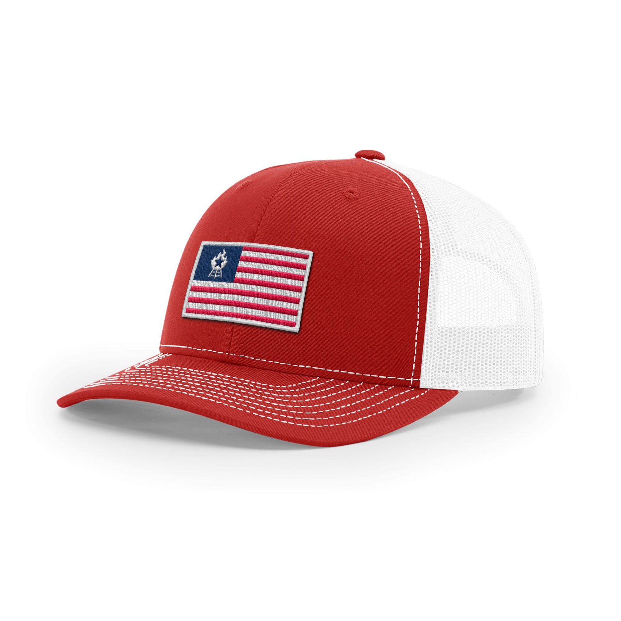 USA Flag BBQ Trucker Hat