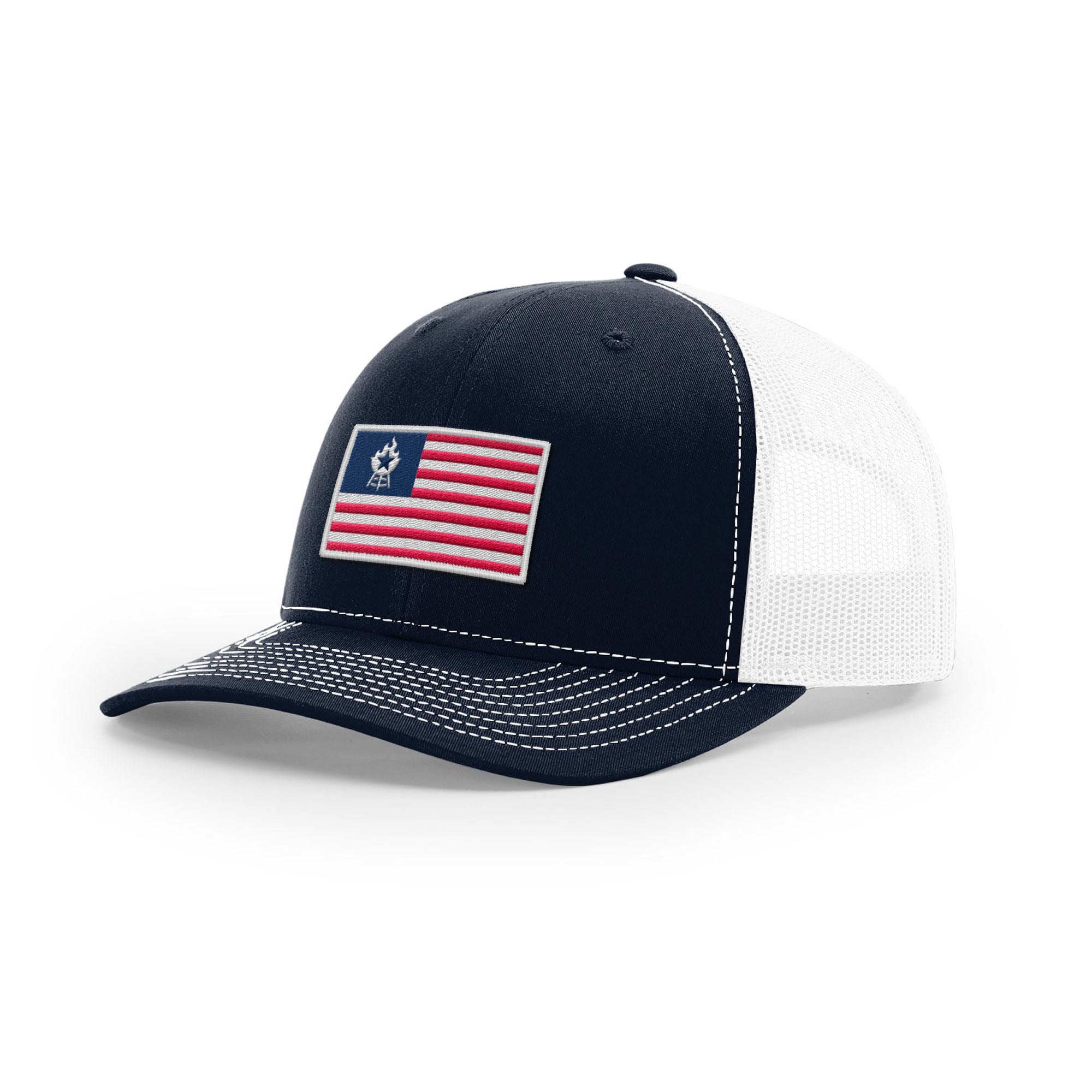 USA Flag BBQ Trucker Hat