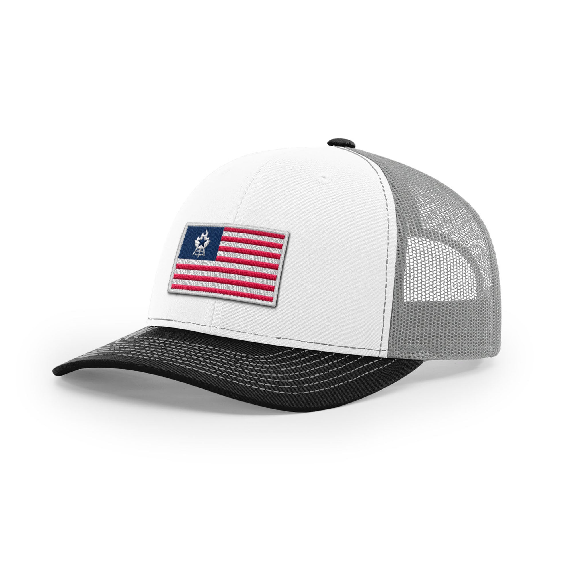 USA Flag BBQ Trucker Hat