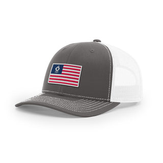 USA Flag BBQ Trucker Hat