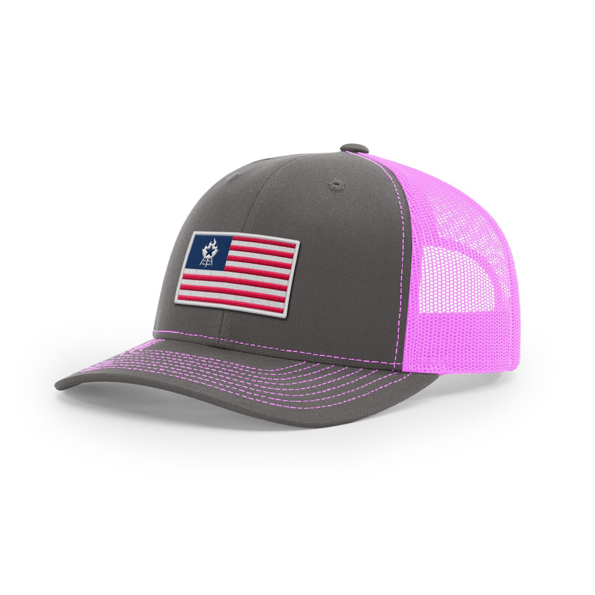 USA Flag BBQ Trucker Hat