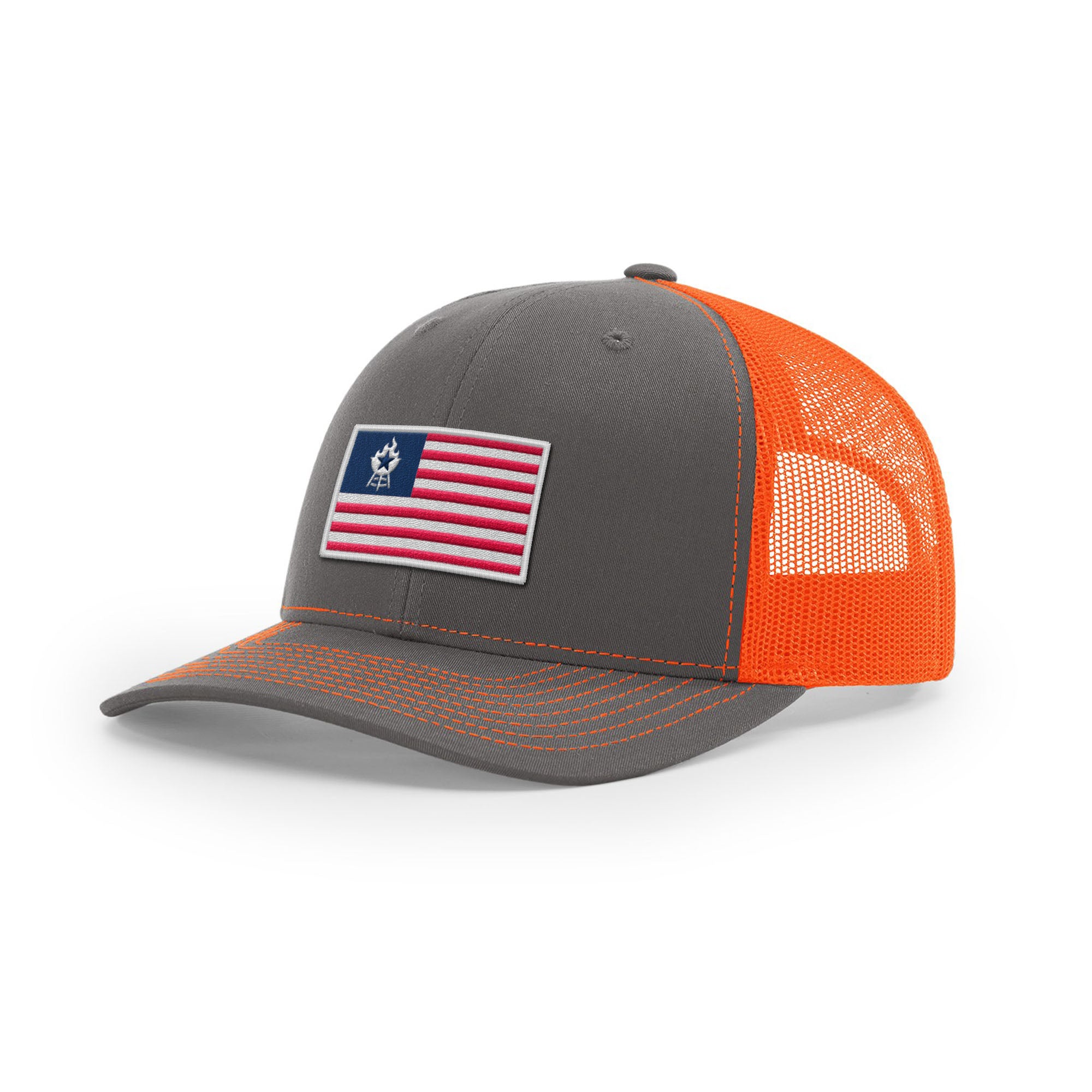 USA Flag BBQ Trucker Hat