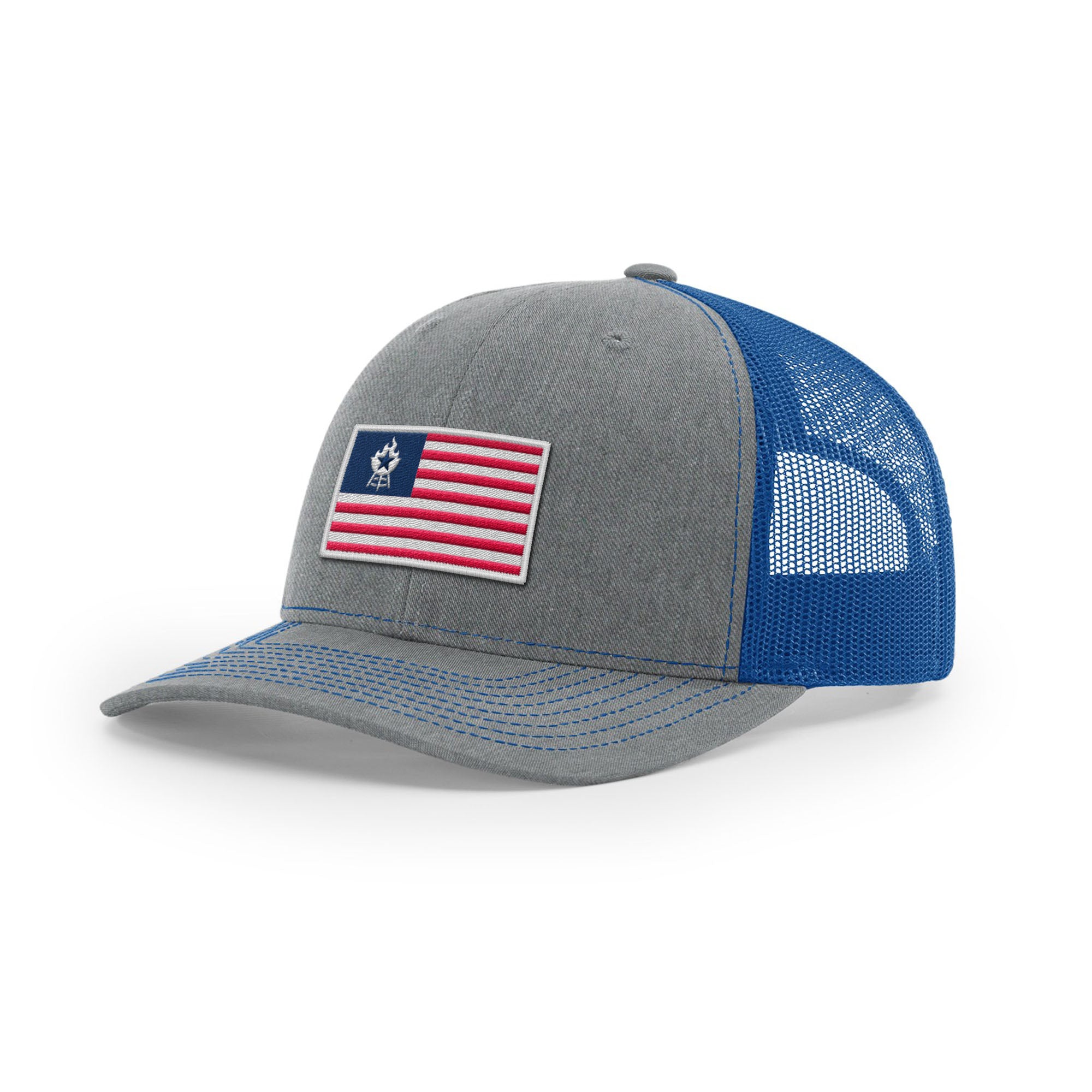 USA Flag BBQ Trucker Hat
