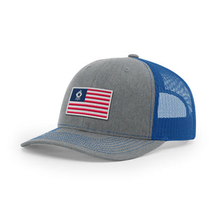 USA Flag BBQ Trucker Hat