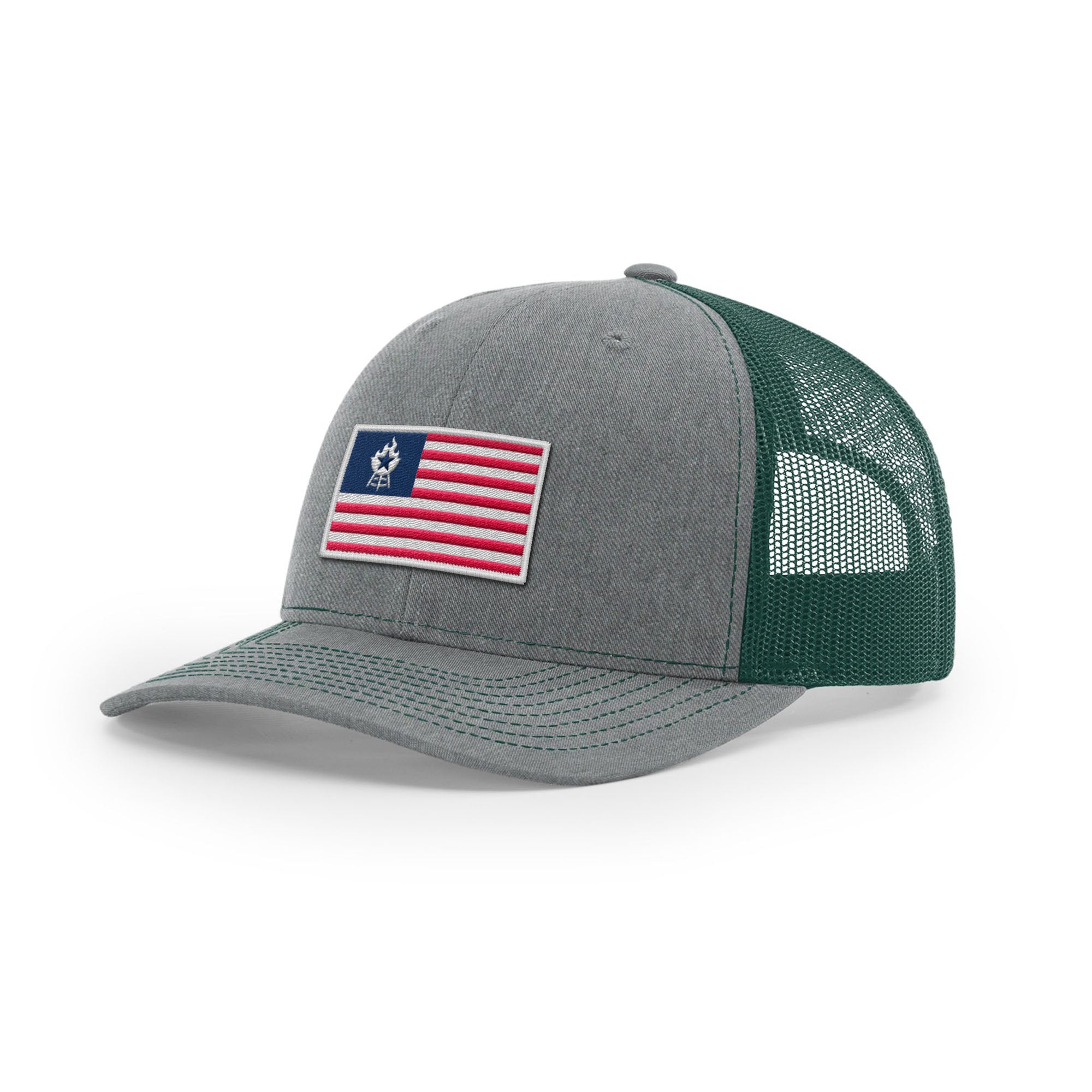 USA Flag BBQ Trucker Hat