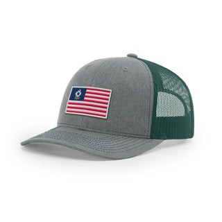 USA Flag BBQ Trucker Hat