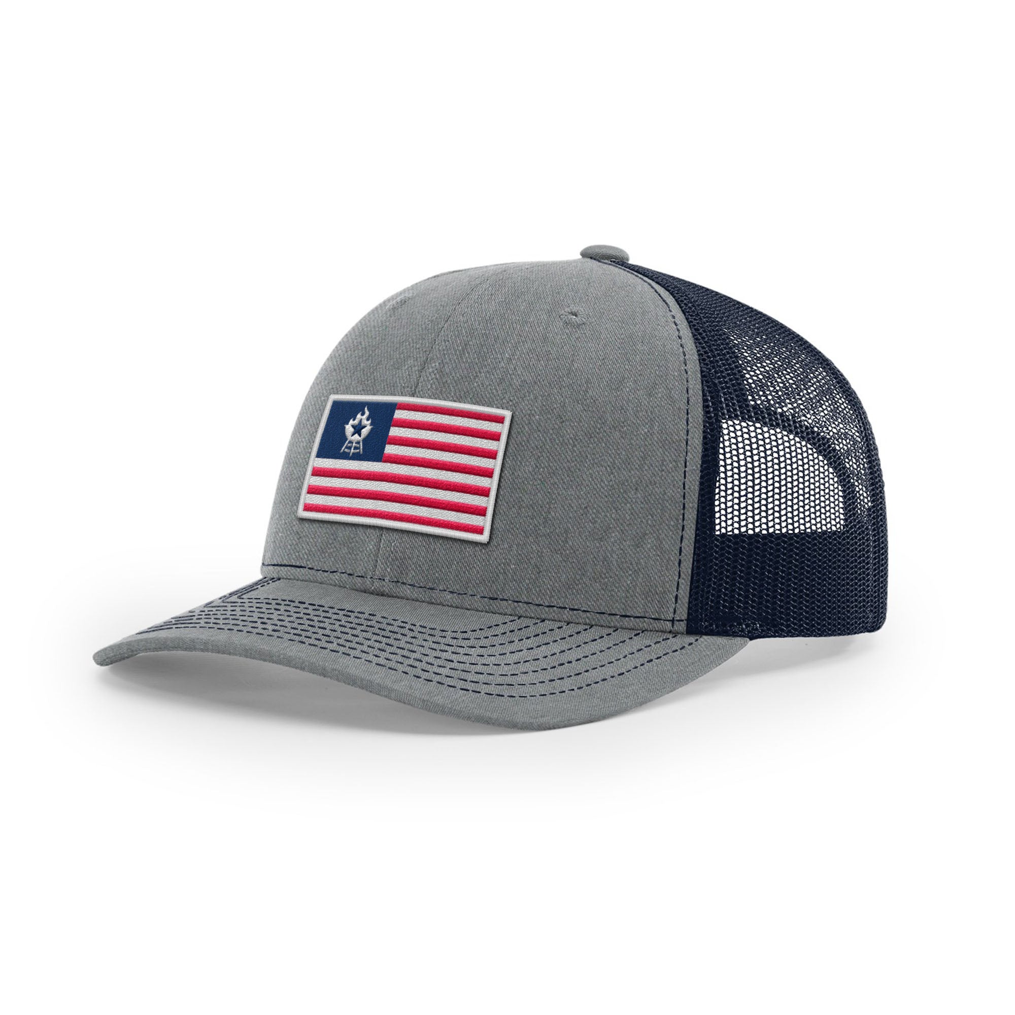 USA Flag BBQ Trucker Hat
