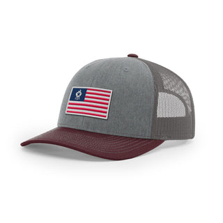 USA Flag BBQ Trucker Hat