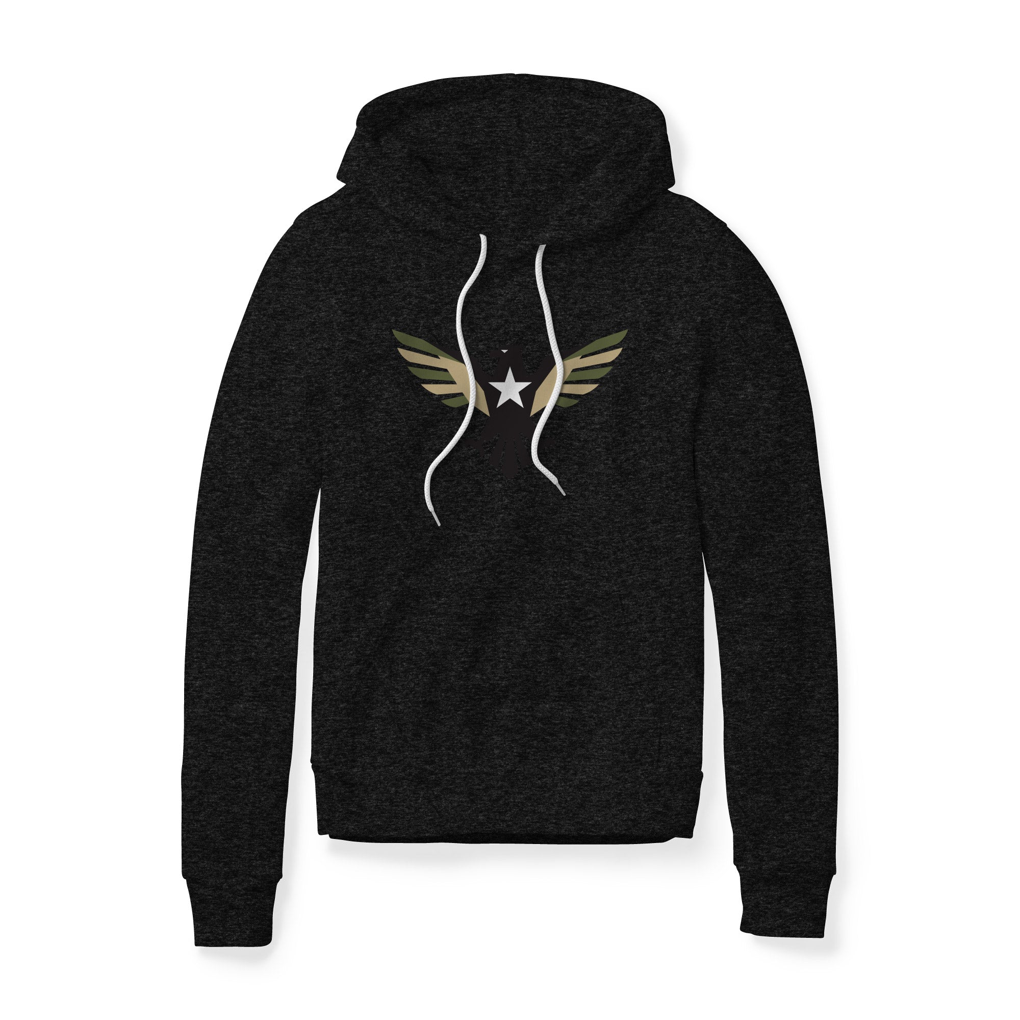 Eagle Icon Fleece Hoodie - Full Color