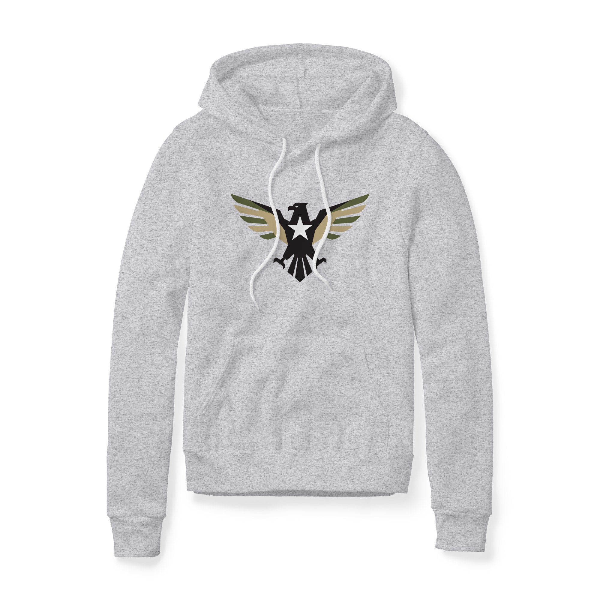 Eagle Icon Fleece Hoodie - Full Color