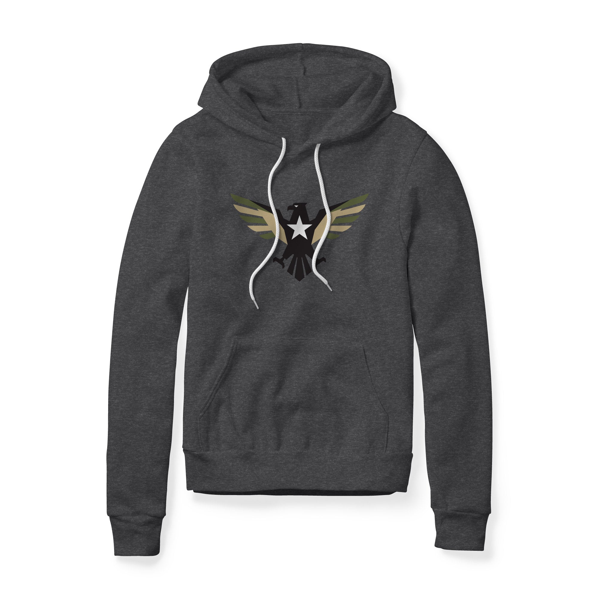 Eagle Icon Fleece Hoodie - Full Color