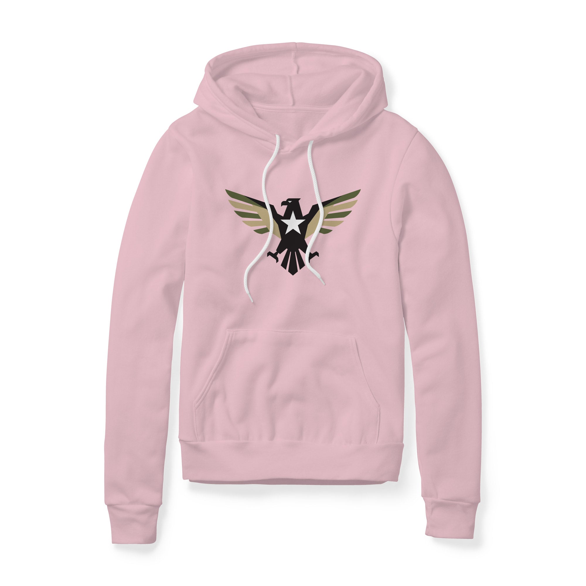 Eagle Icon Fleece Hoodie - Full Color