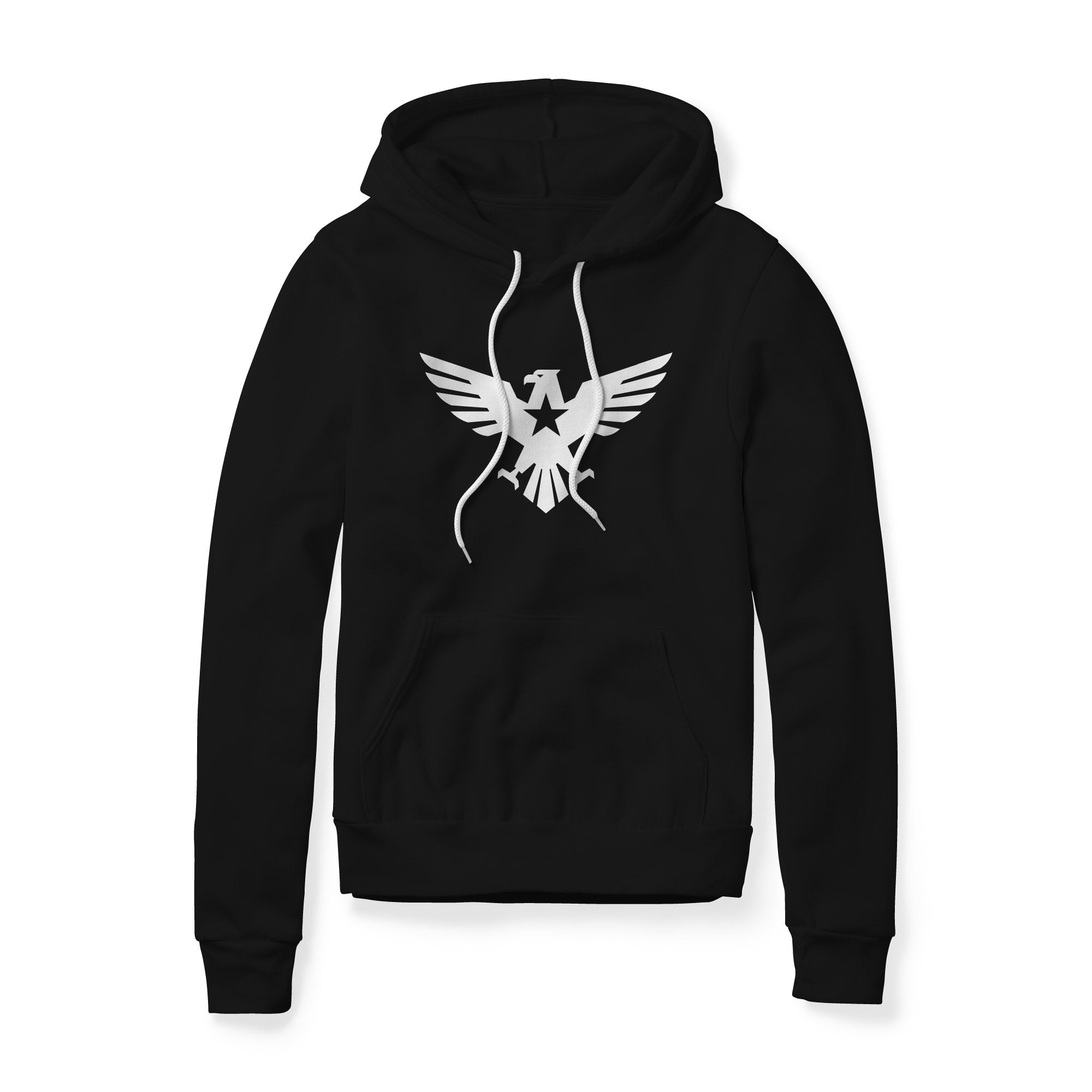 Eagle Icon Hoodie - White | Ballistic Republic™