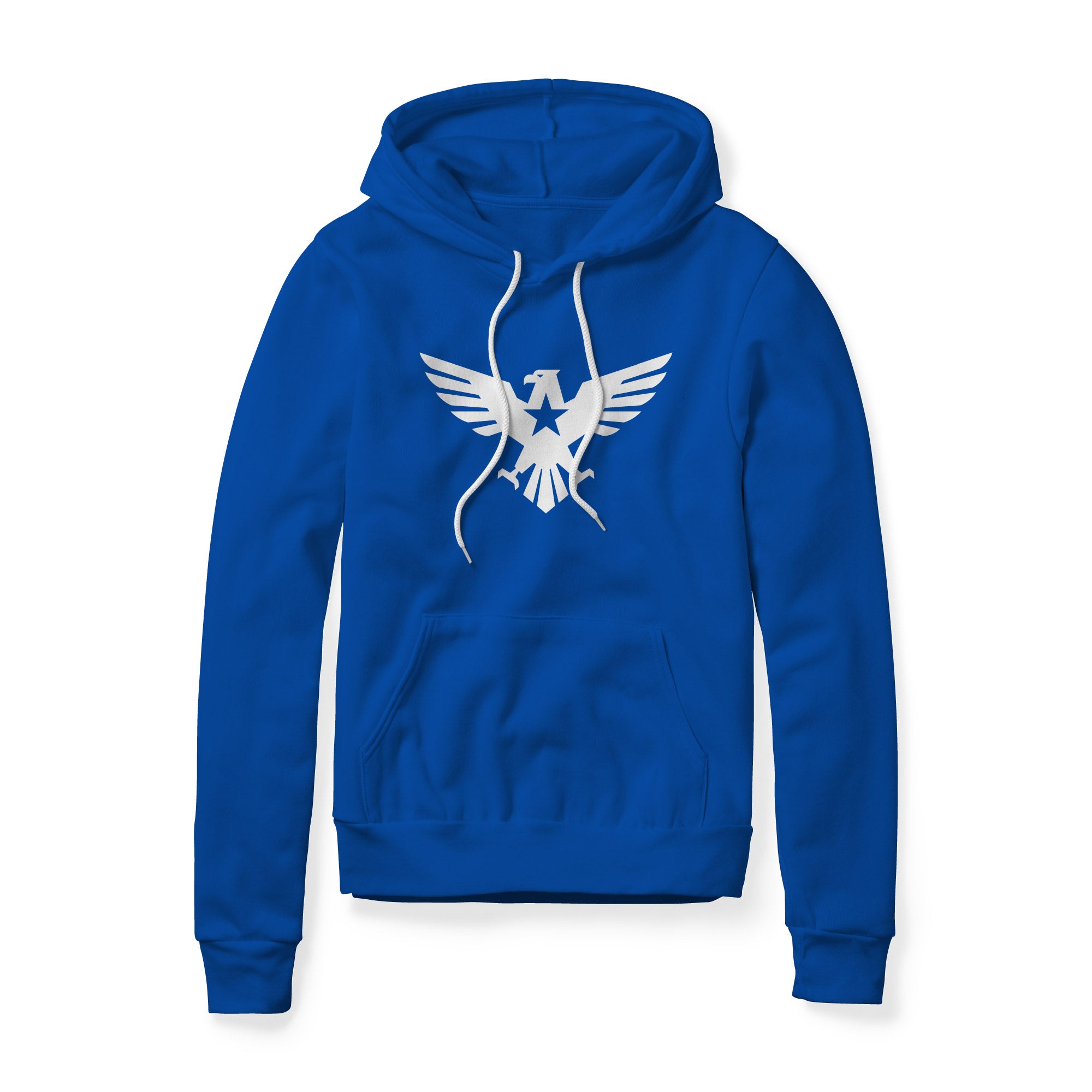 Eagle Icon Hoodie - White | Ballistic Republic™