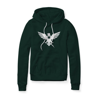 Eagle Icon Hoodie - White | Ballistic Republic™