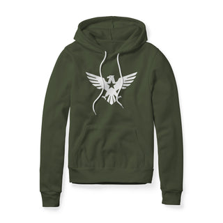Eagle Icon Hoodie - White | Ballistic Republic™