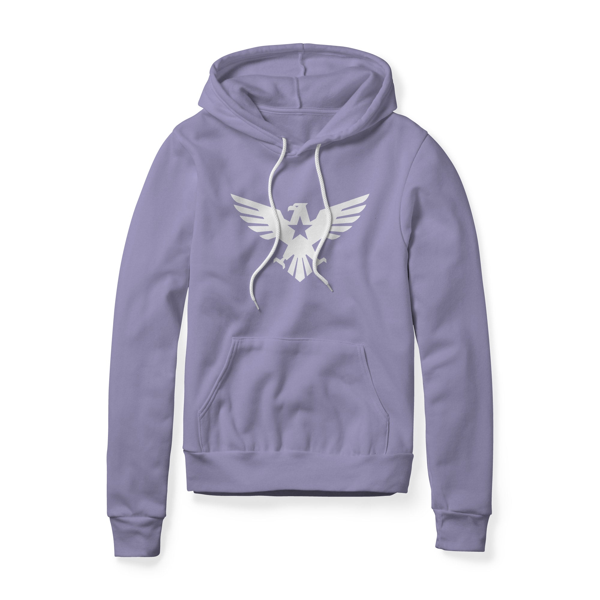 Eagle Icon Hoodie - White | Ballistic Republic™