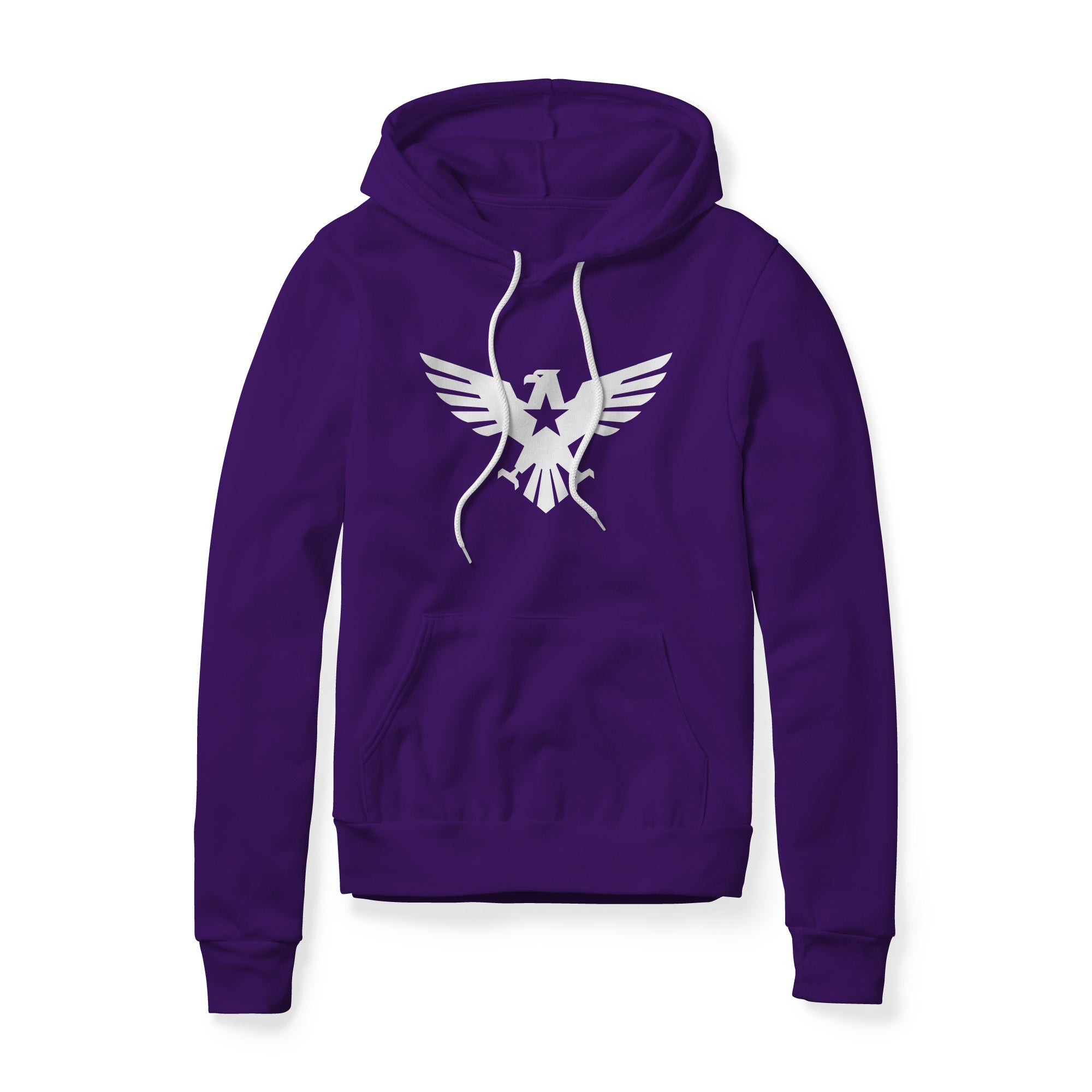 Eagle Icon Hoodie - White | Ballistic Republic™