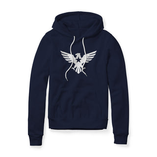 Eagle Icon Hoodie - White | Ballistic Republic™