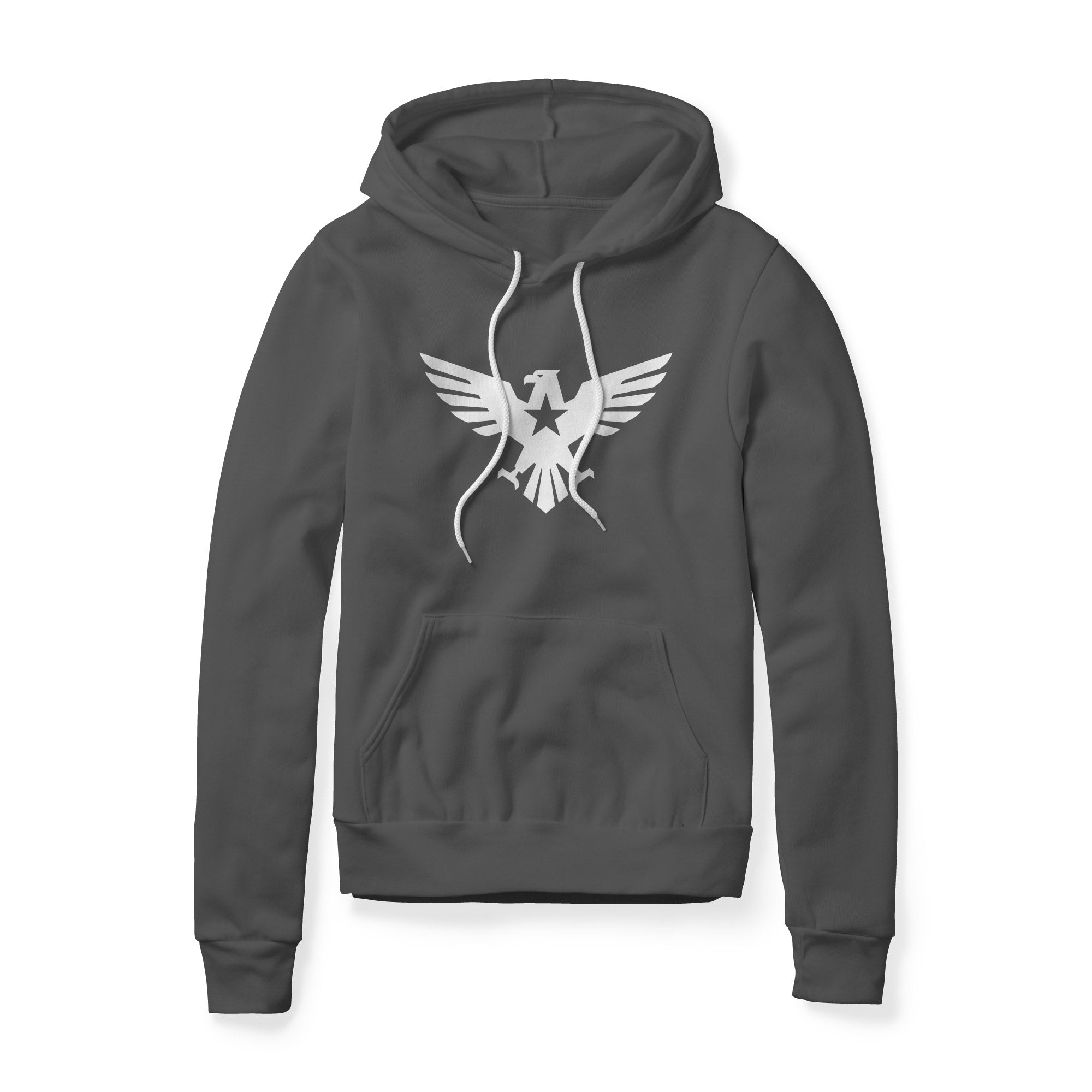 Eagle Icon Hoodie - White | Ballistic Republic™