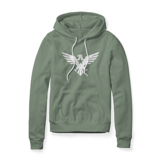 Eagle Icon Hoodie - White | Ballistic Republic™