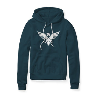 Eagle Icon Hoodie - White | Ballistic Republic™