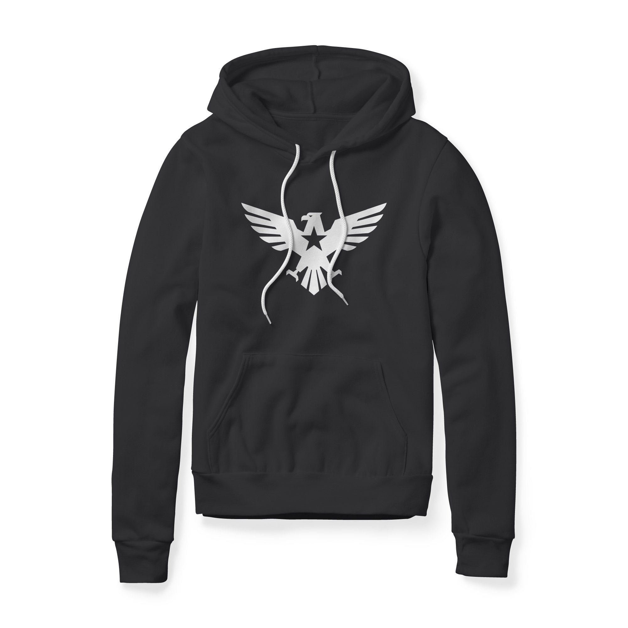 Eagle Icon Hoodie - White | Ballistic Republic™