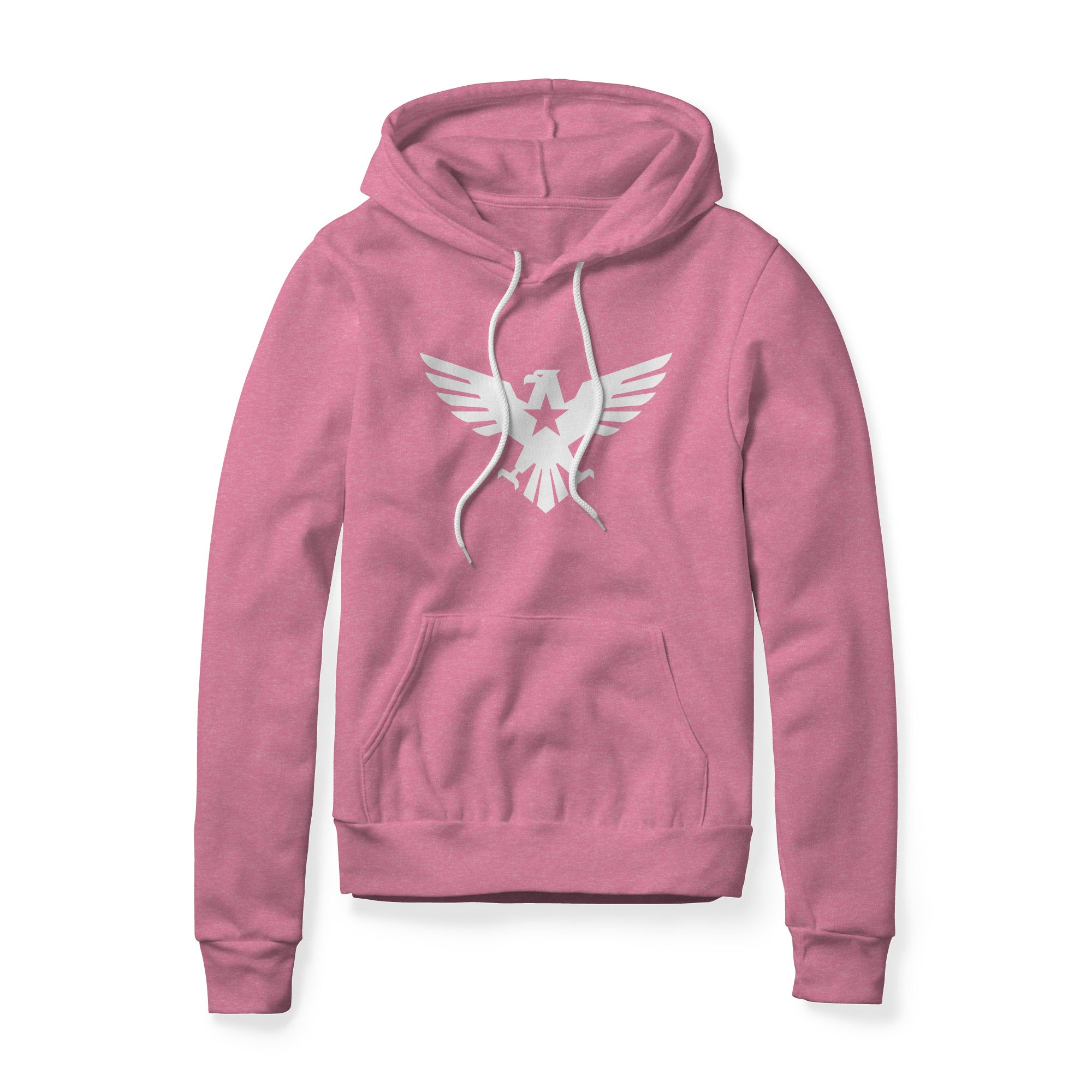 Eagle Icon Hoodie - White | Ballistic Republic™