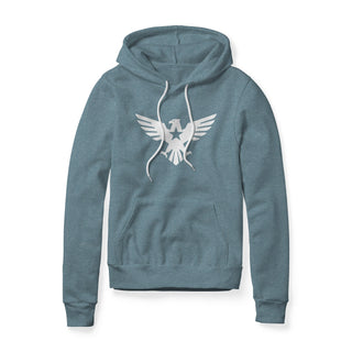 Eagle Icon Hoodie - White | Ballistic Republic™