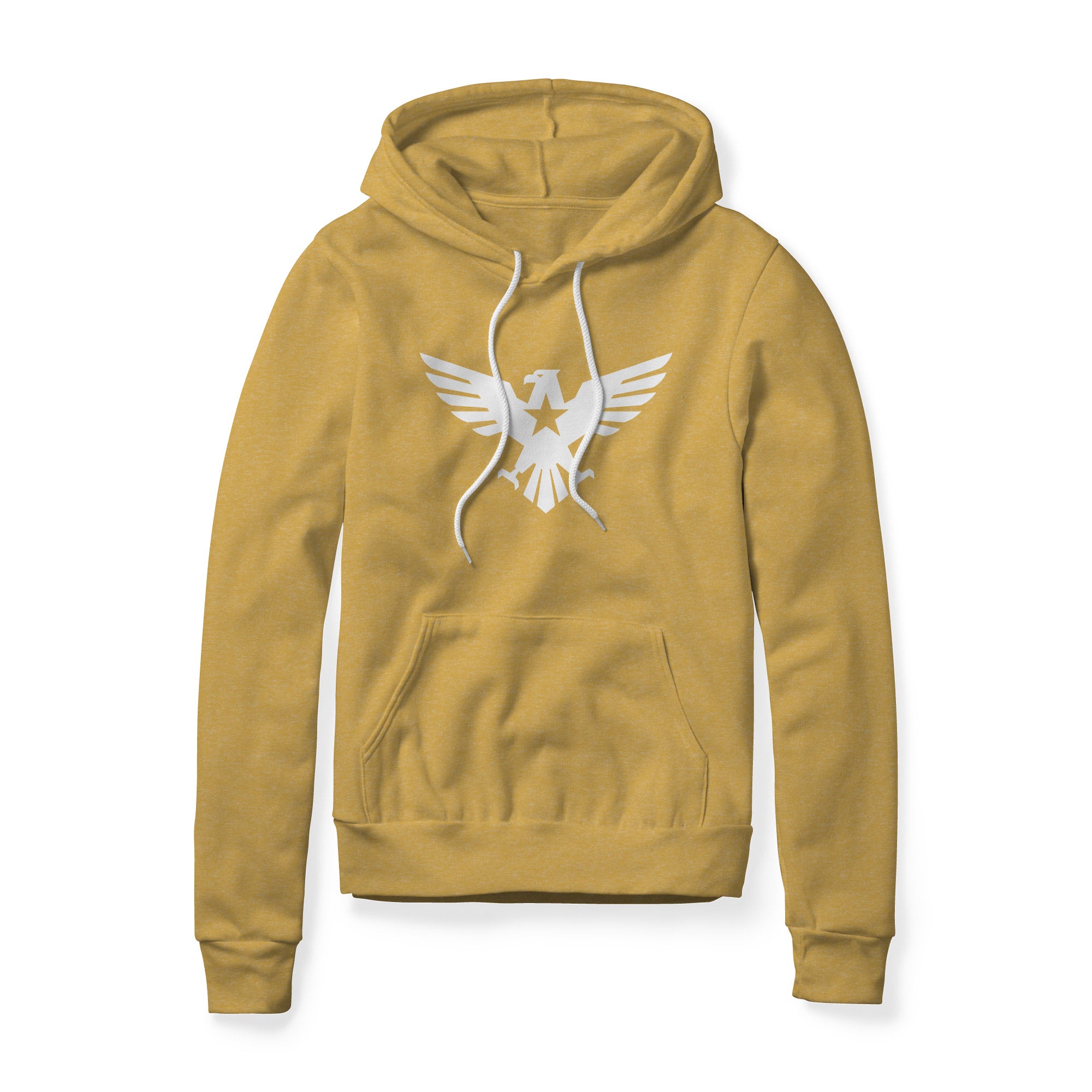 Eagle Icon Hoodie - White | Ballistic Republic™