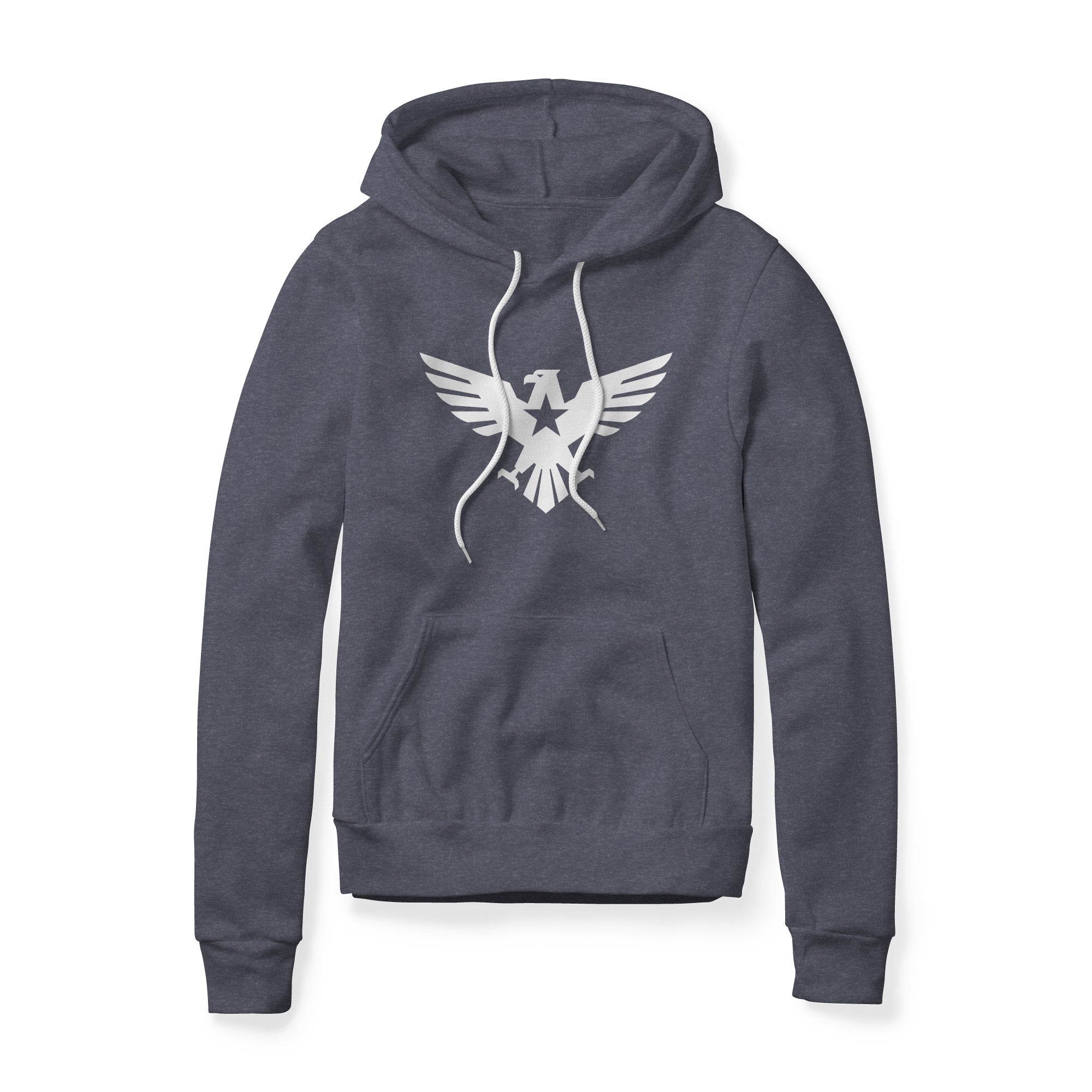 Eagle Icon Hoodie - White | Ballistic Republic™