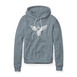 Eagle Icon Hoodie - White | Ballistic Republic™