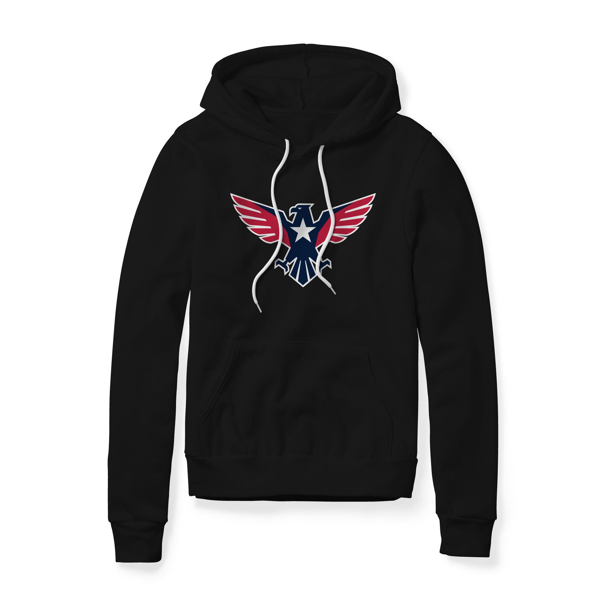 Eagle Icon Fleece Hoodie - Patriotic