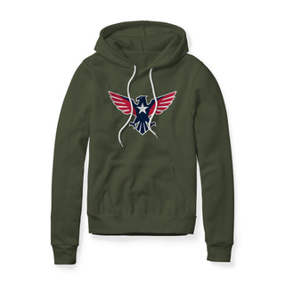 Eagle Icon Fleece Hoodie - Patriotic
