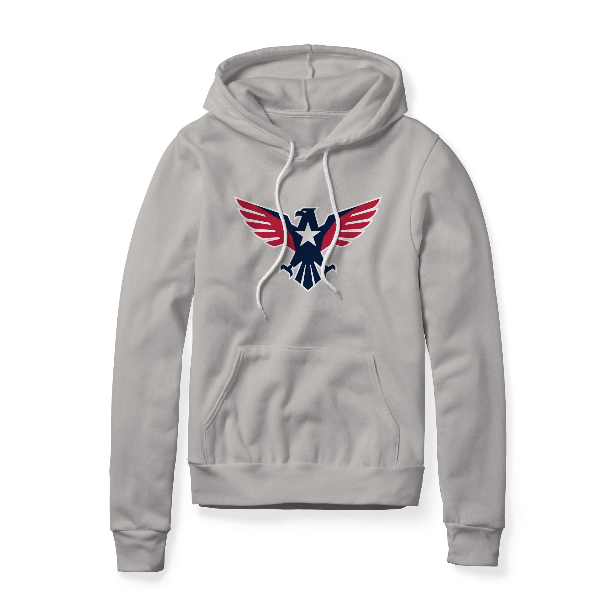 Eagle Icon Fleece Hoodie - Patriotic